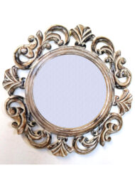 Wooden mirror