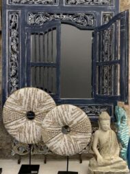 (Italiano) Specchio legno decapato